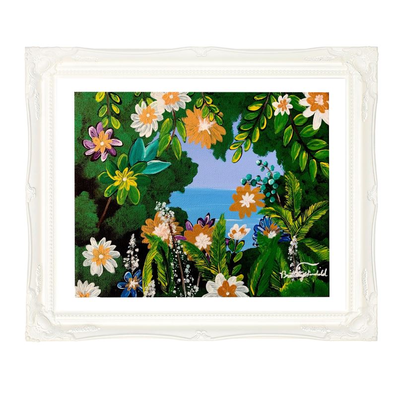 Ornate Frame Art Prints – The Blue Diamond Landscape Art
