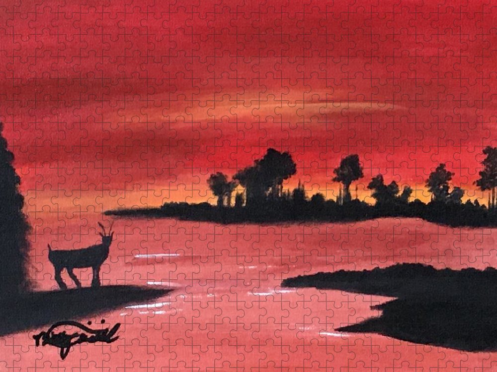 African Silhouette - Puzzle